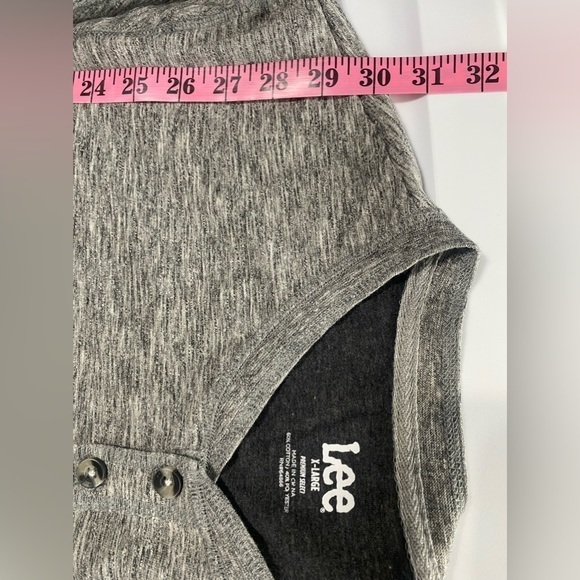 Lee‎ Comfort Henley long sleeve pullover shirt - Picture 7 of 7